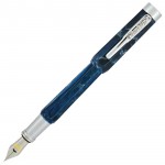 Conklin Nozac Piston Fountain Pen - Ohio Blue - Fine Nib